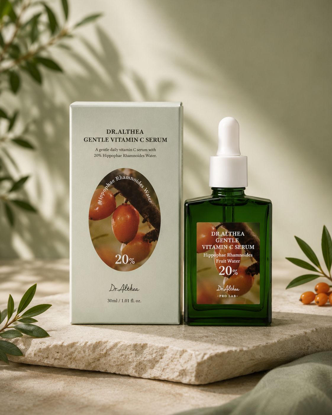 Dr. Althea Vitamin C Boosting Serum 20% — Gentle Brightening Serum for Sensitive Skin