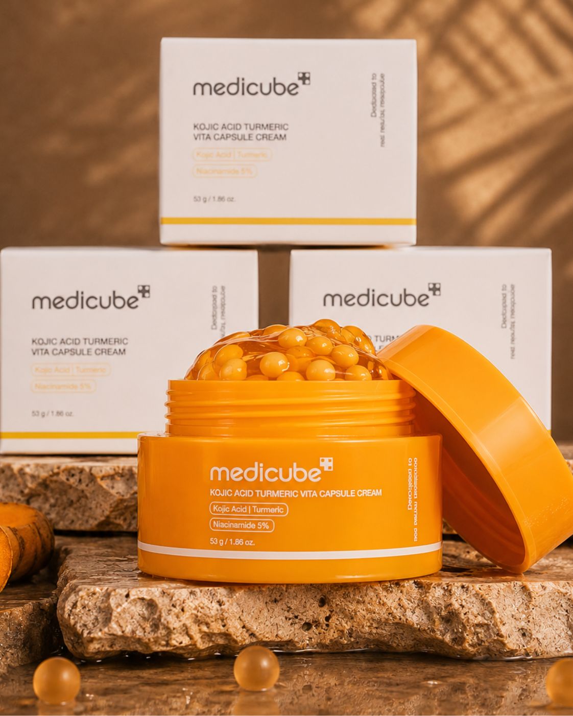Medicube Kojic Acid Turmeric Vita Capsule Cream 53g
